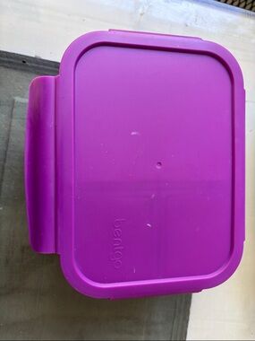 Bentgo Purple Food Storage Container - Leak-Resistant Lunch Box